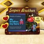 Best Brother Led Photo Frame - Gift For Brother - SB10-1