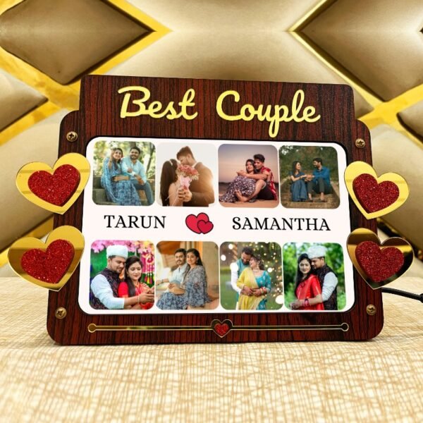 Best Couple Led Photo Frame - Gift For Couple - BC26-1