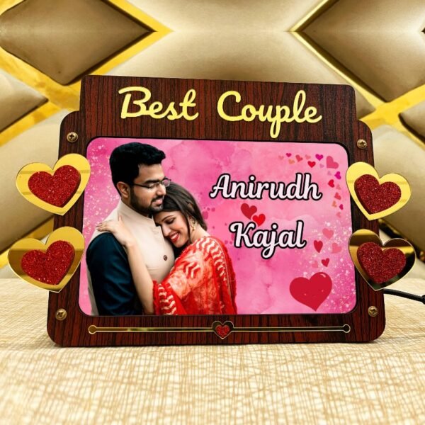 Best Couple Led Photo Frame - Gift For Couple - BC32-1