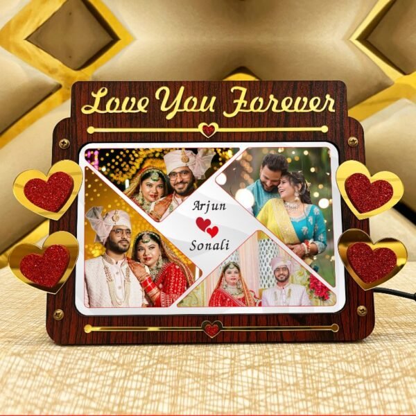Best Couple Led Photo Frame - Gift For Couple - LYF25-1