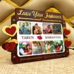 Best Couple Led Photo Frame - Gift For Couple Wife Husband - LYF26-2