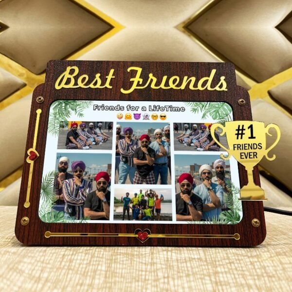 Best Friends Led Photo Frame - Gift For Friends - BF12-1