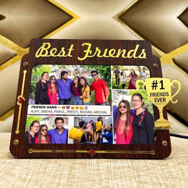 Best Friends Led Photo Frame - Gift For Friends - BF15-1