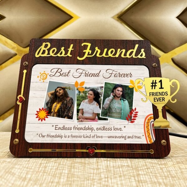 Best Friends Led Photo Frame - Gift For Friends - BF30-1