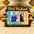 Best Husband Led Photo Frame - Gift For Husband - BH19-1
