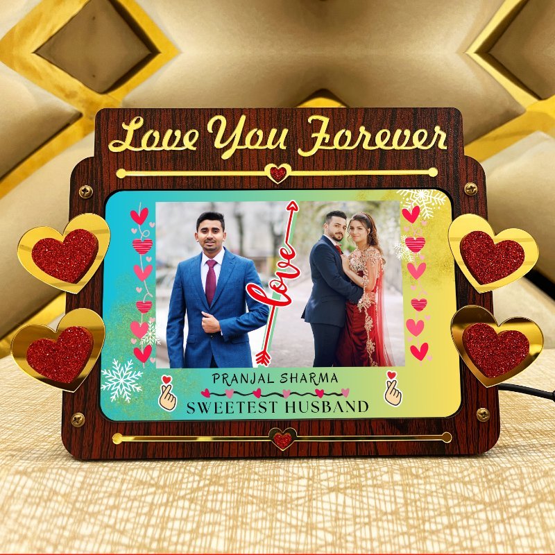 Best Husband Led Photo Frame - Gift For Husband - LYF19-1 Best Husband Led Photo Frame - Gift For Husband - LYF19-1