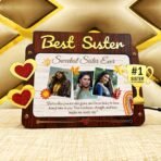 Best Sister Led Photo Frame - Gift For Sister - BS36-1
