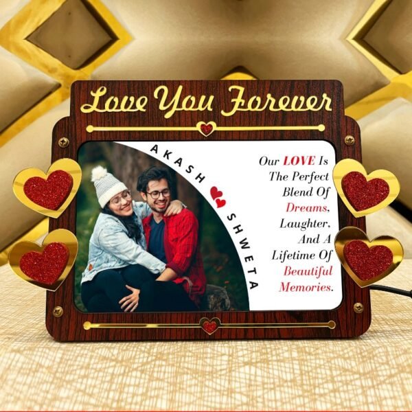 Couple Love Led Photo Frame - Best Couple Love Gift - LYF1-1