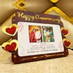 Happy Anniversary Led Photo Frame - Anniversary Gift - HA28-2