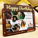 Happy Birthday Led Photo Frame - Birthday Gift - HB34-2