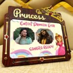 Princess Led Photo Frame for Girls - Girls Photo Frame Gift For Sister Wife Girl Friend - PG21-2